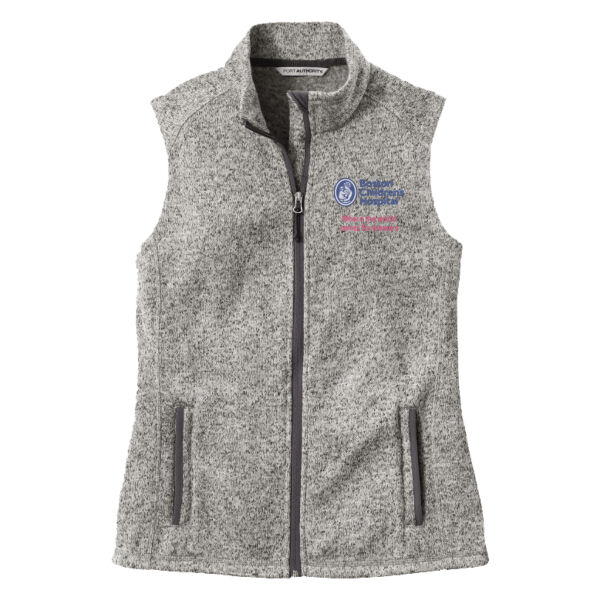 BCH Women's Sweater Fleece Vest Thumbnail