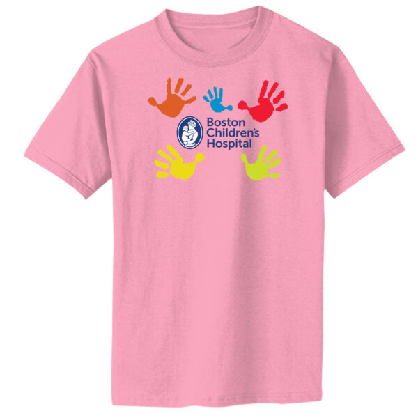 BCH Toddler Handprints T-Shirt - Candy Pink Thumbnail
